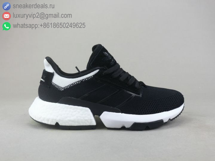ADIDAS P.O.D SYSTEM BLACK UNISEX RUNNING SHOES